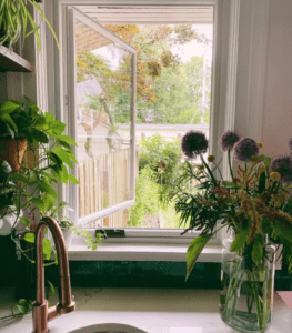 casement window andersen white